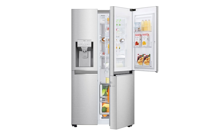 LG Réfrigérateur Américain | Door-in-Door | 625L | Compresseur Linéaire | Door Cooling |  F, LG GSS6876SC