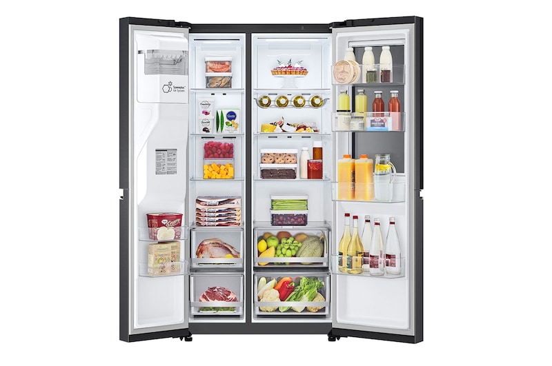 LG GSXV80MCLE | Réfrigérateurs InstaView Door in Door | 635L | Uvnano | Compresseur Linéaire Inverter, LG GSXV80MCLE
