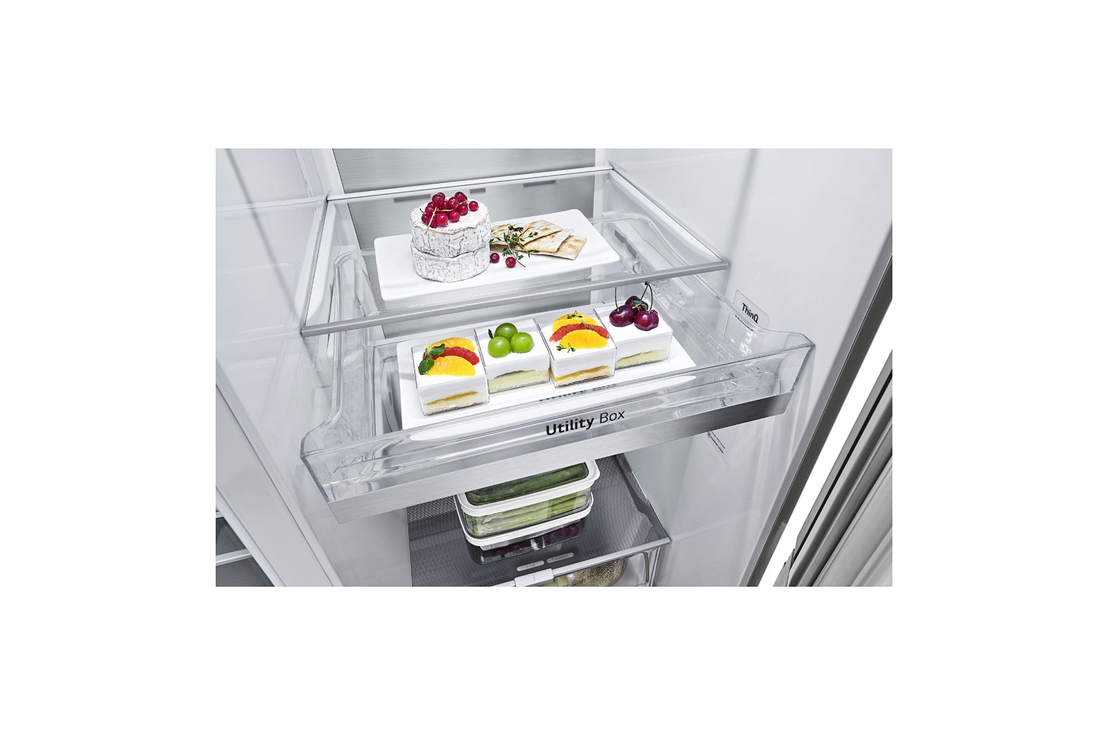 LG Réfrigérateur Américain | 635L | InstaView™, LG GSXV90BSAE