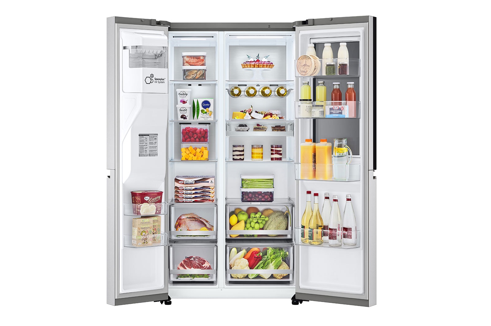 LG Réfrigérateur Américain | 635L | InstaView™, LG GSXV90BSAE