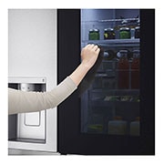 LG GSXV90BSAE | Réfrigérateurs InstaView Door in Door | 635L | Uvnano | Compresseur Linéaire Inverter, LG GSXV90BSAE