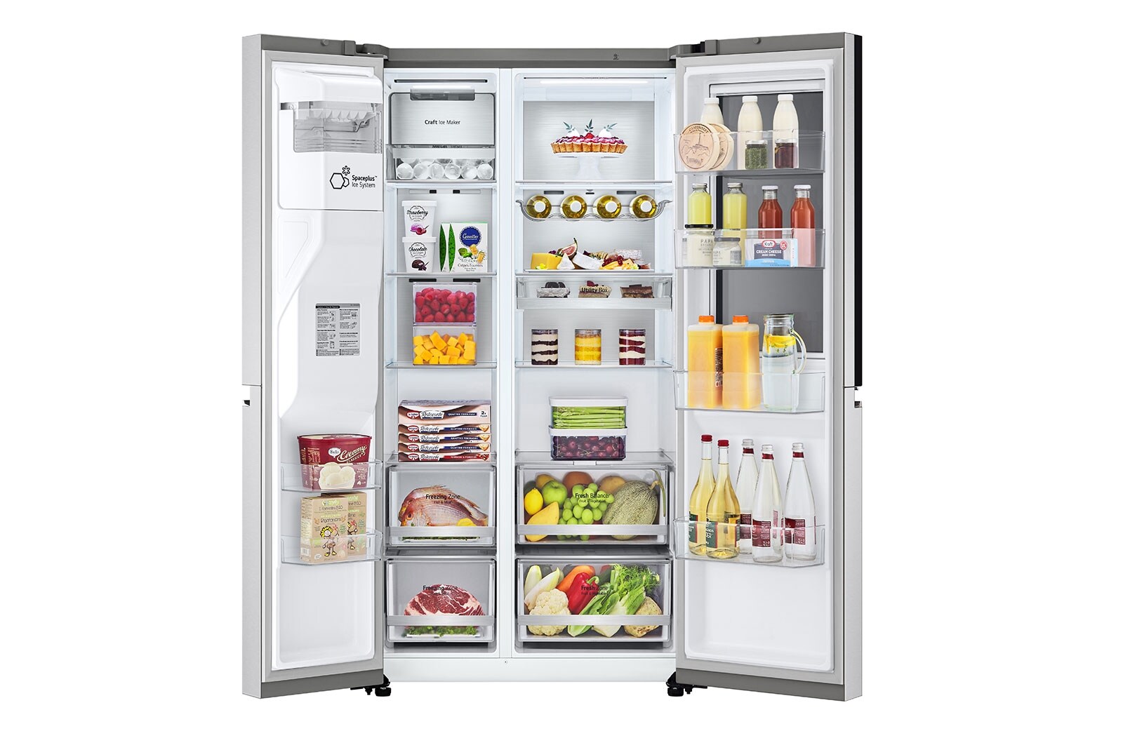 LG GSXV90BSDE | Réfrigérateurs InstaView Door in Door | 635L | Uvnano | Compresseur Linéaire Inverter, LG GSXV90BSDE