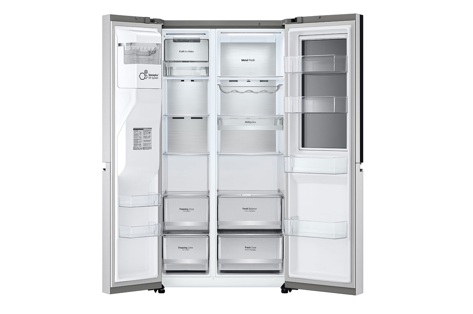 LG GSXV90BSDE | Réfrigérateurs InstaView Door in Door | 635L | Uvnano | Compresseur Linéaire Inverter, LG GSXV90BSDE