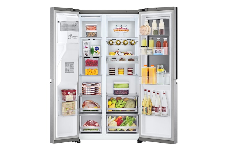 LG Réfrigérateur Américain | 635L | InstaView ™, LG GSXV90MBAE