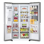 LG Réfrigérateur Américain | 635L | InstaView ™, LG GSXV90MBAE