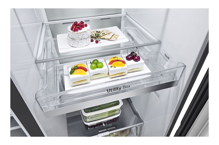 LG GSXV90MCAE Vue de côté