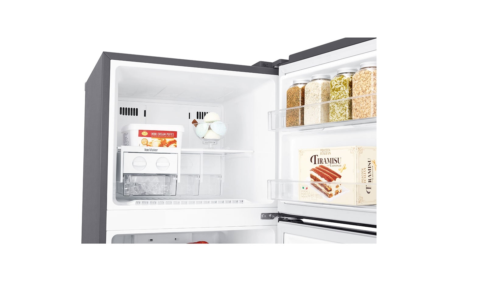LG Réfrigérateur 2 portes | Total No Frost | Compresseur linéaire inverter | Door Cooling | F, LG GT5525PS