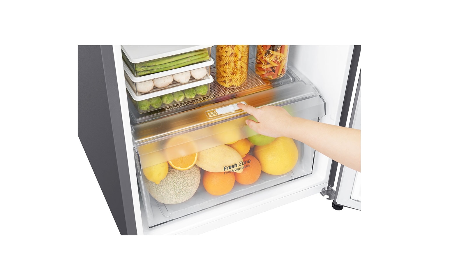 LG Réfrigérateur 2 portes | Total No Frost | Compresseur linéaire inverter | Door Cooling | F, LG GT5525PS