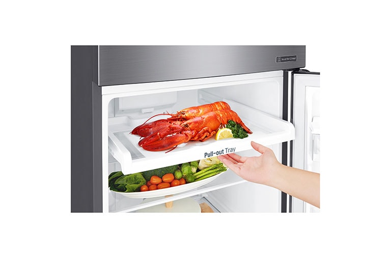 LG Réfrigérateur 2 portes | Total No Frost | Compresseur linéaire inverter | Door Cooling | F, LG GT5525PS