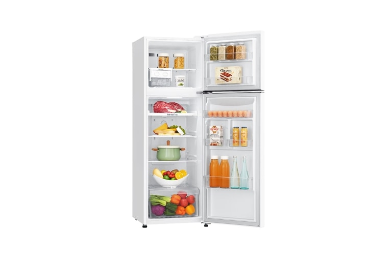 LG Réfrigérateur  2 portes | 254L | Total No Frost | Compresseur linéaire inverter | Door Cooling | F, LG GT5525WH