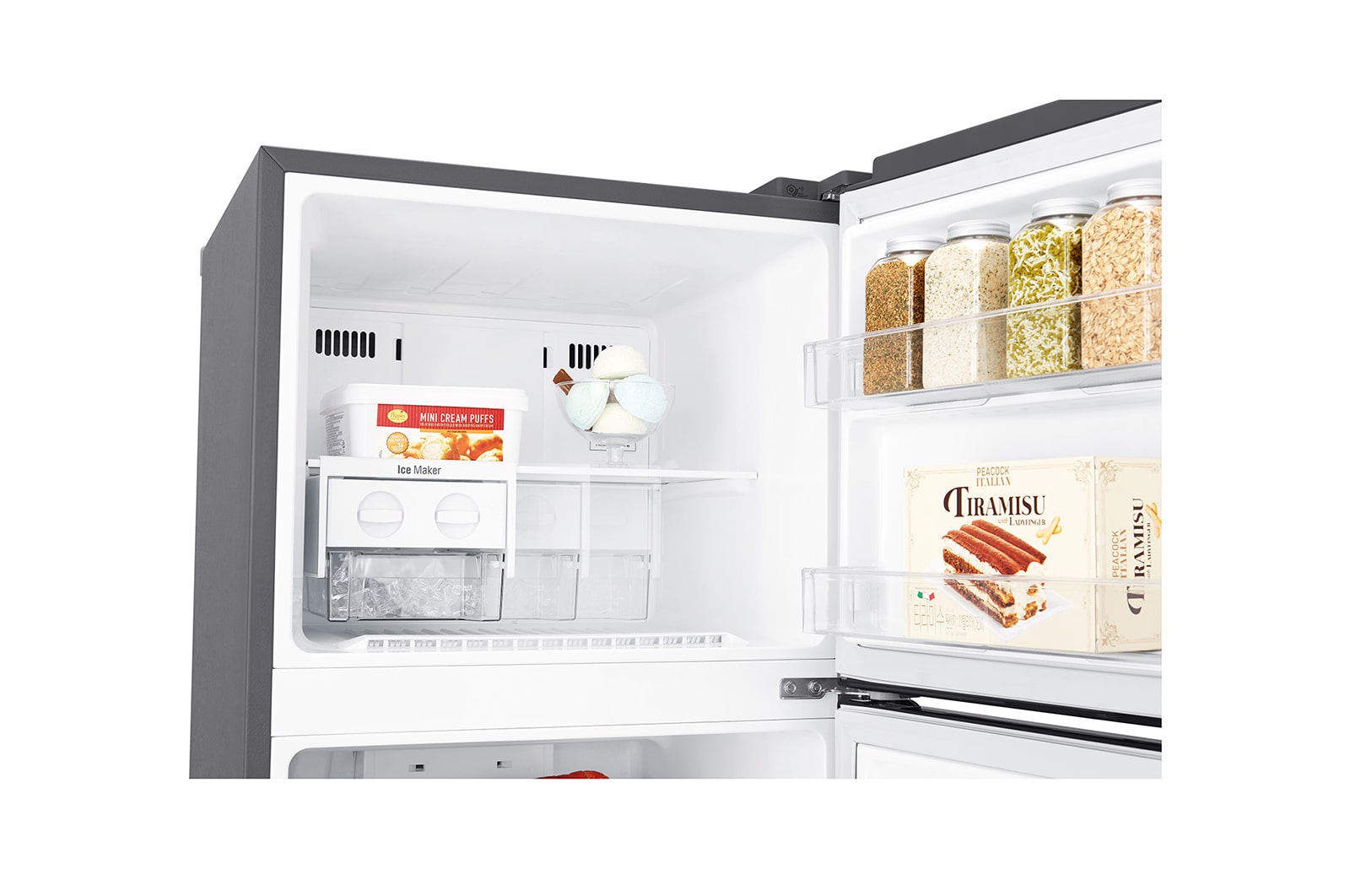 LG Réfrigérateur  2 portes | 312L | Door Cooling  | F | Total No Frost | Compresseur linéaire inverter | , LG GT6031PS