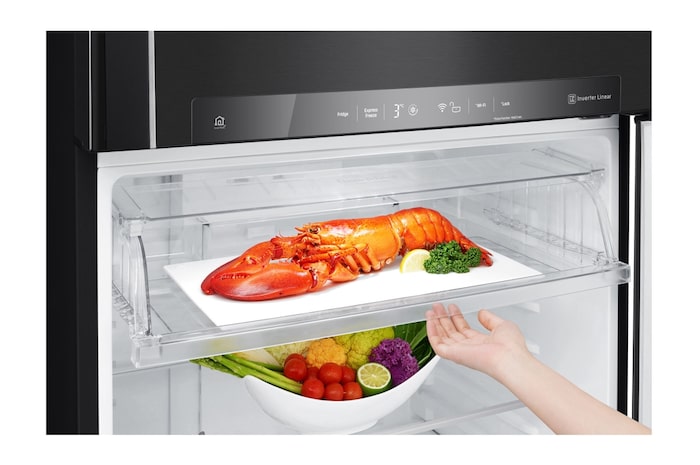 LG Réfrigérateurs 2 portes | Door Cooling I 438L | Total No Frost , LG GTD7043MC