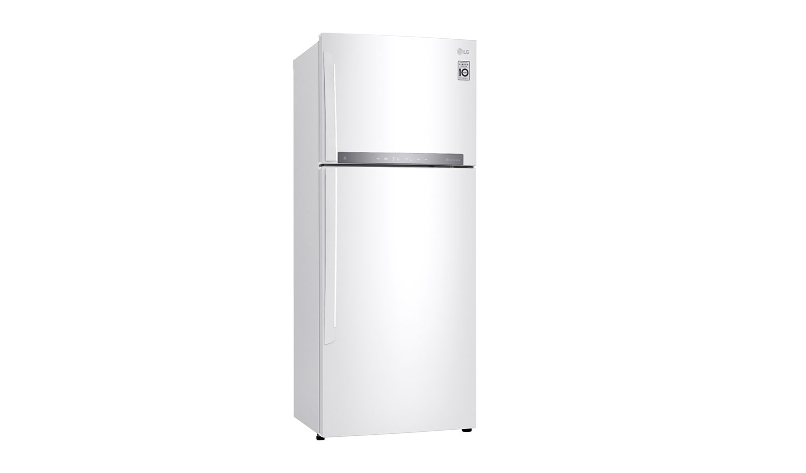 LG Réfrigérateur 2 portes | Total No Frost | Compresseur linéaire inverter | Door Cooling | WIFI | A++, LG GTD7043WH