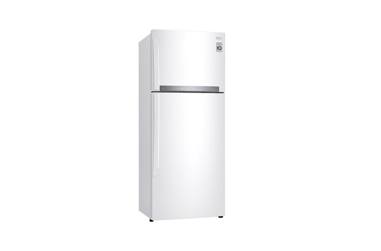 LG Réfrigérateur 2 portes | Total No Frost | Compresseur linéaire inverter | Door Cooling | WIFI | A++, LG GTD7043WH