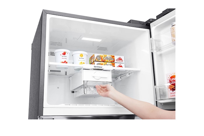 LG Réfrigérateur 2 portes | Door Cooling  | E  | Total No Frost | Compresseur linéaire inverter, LG GTF7043PS