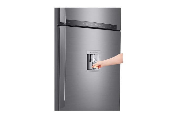 LG Réfrigérateur 2 portes | Door Cooling  | E  | Total No Frost | Compresseur linéaire inverter, LG GTF7043PS