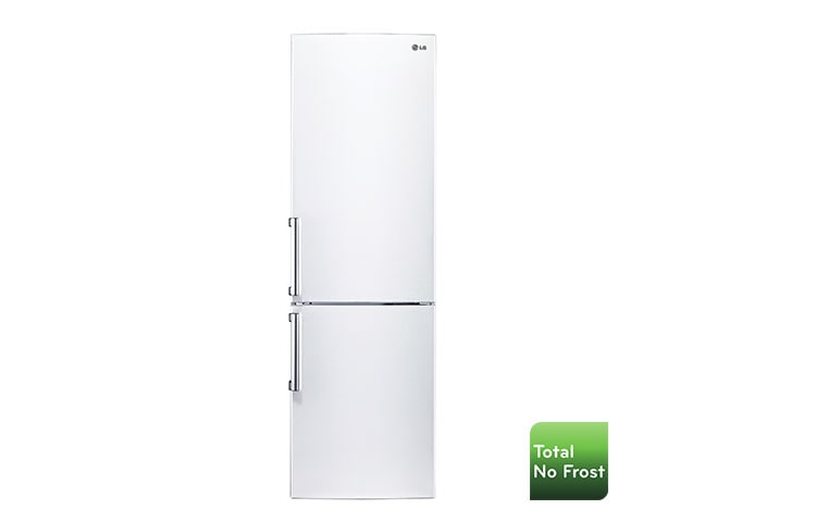 Vue avant de Réfrigérateur Combiné | 300L | No Frost | Éclairage LED LG GC5400WH