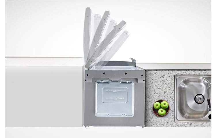 LG Réfrigérateur Combiné | 318L | Compresseur Linéaire Inverter | No Frost | Magic crisper | Eclairage LED | Inox pro, LG GC5629PS