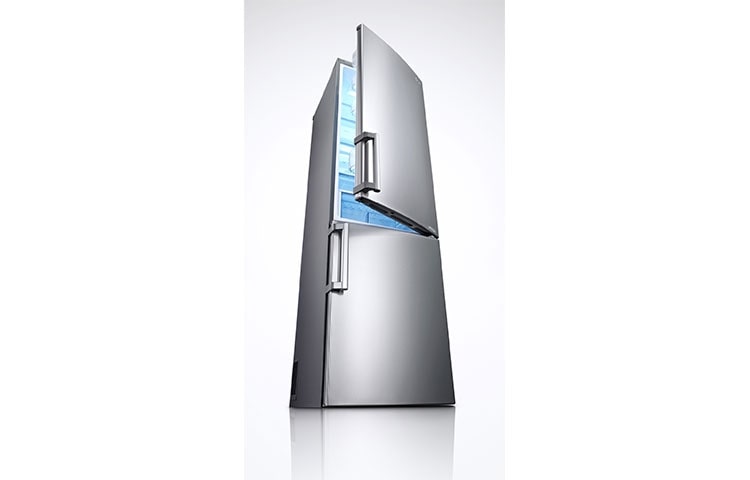 LG Réfrigérateur Combiné | 343L | Compresseur Linéaire Inverter | No Frost | Magic crisper | Eclairage LED | Inox pro, LG GC5799SC