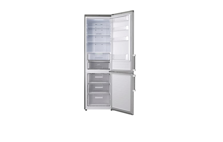 LG Réfrigérateur Combiné No Frost A+ 360 L, LG GCD-5225NS