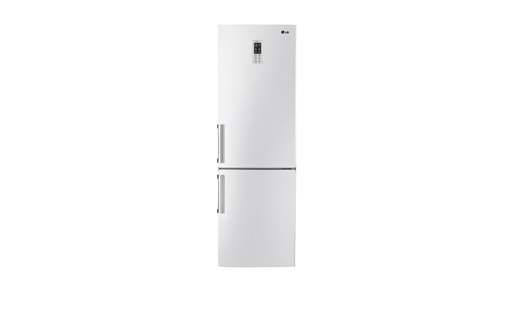 Vue avant de Réfrigérateur Combiné No Frost A&#43;&#43; 360 L LG GCD-5228WH