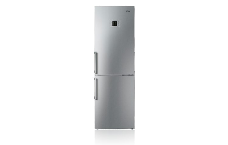 Vue avant de Réfrigérateur combiné Design INOX LG GCD-6113AC