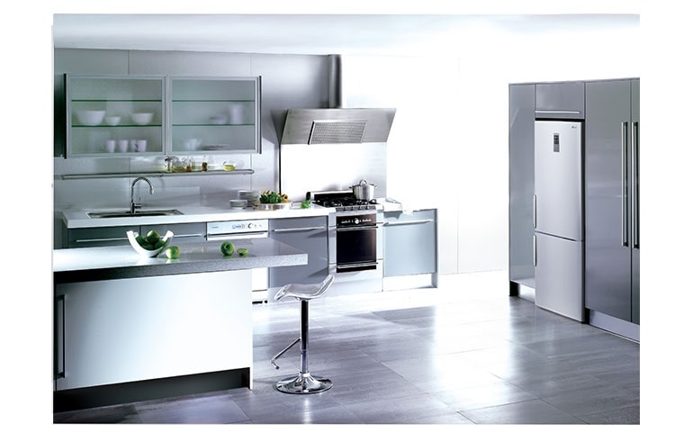 LG Réfrigérateur Combiné | 318L | No Frost | Ecran tactile | Eclairage LED , LG GCD5628PS
