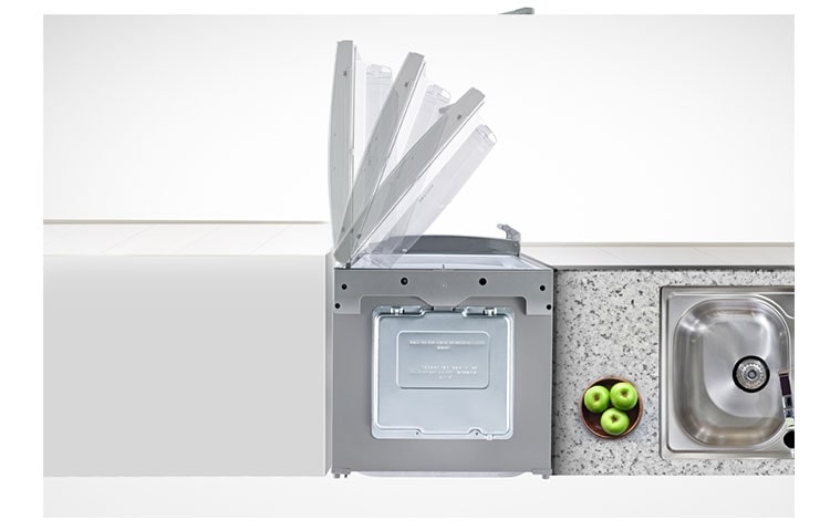 LG Réfrigérateur Combiné | 343L | No Frost | Écran tactile | Magic crisper | Éclairage LED, LG GCD5711PS