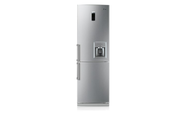 Vue avant de Réfrigérateur combiné Inox LG GCF-4123AC