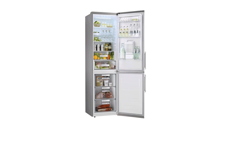 LG Réfrigérateur Combiné No Frost A+ 330 L, LG GCF-5137TI