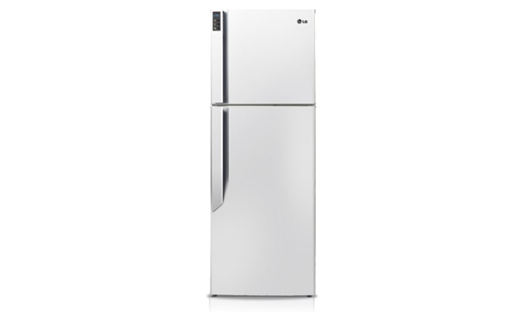 Vue avant de Réfrigérateur 2 portes Blanc LG GRD-6012WH