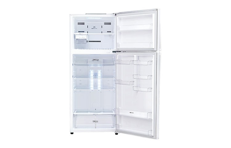 LG Réfrigérateur 2 portes | 416L | Door Cooling | Smart Compresseur Inverter | No Frost | Eclairage LED | Twist Ice | Classe A++, LG GRD7018PS