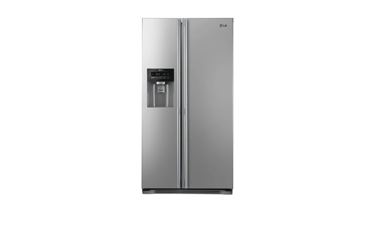 Vue avant de Réfrigérateur Américain 508 L LG GW-L2301NS