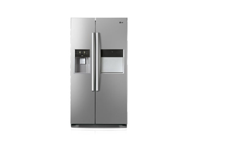 Vue avant de Réfrigérateur américain LG GW-P2021NS LG GW-P2021NS