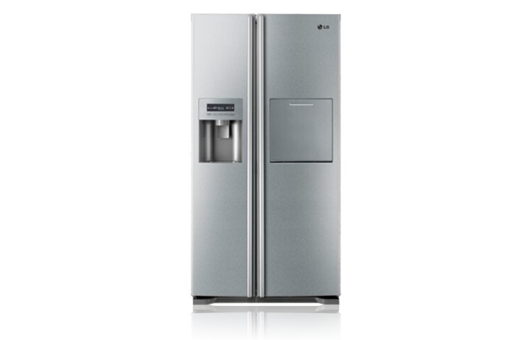 Vue avant de Réfrigérateur Américain Design INOX LG GW-P3213AC