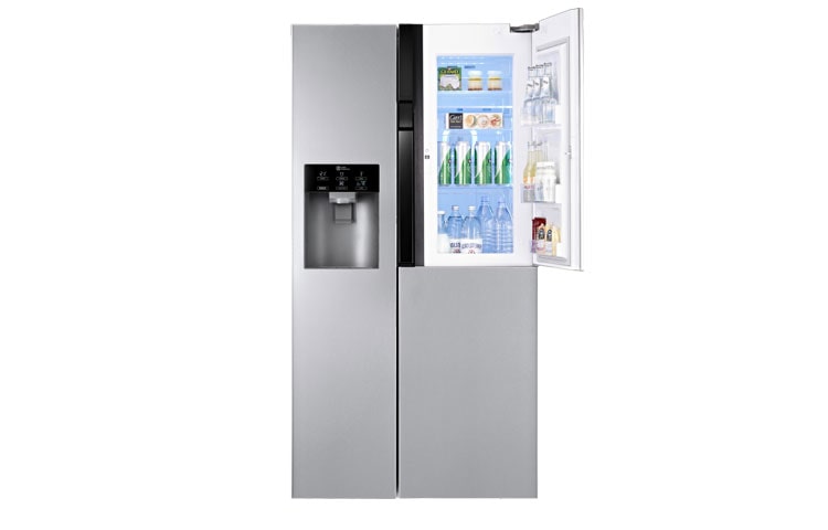 LG Réfrigérateur Américain | 614L | Door-In-Door | Compresseur Linéaire Inverter | No Frost | A+ | Pure N Fresh, LG GW-S6038AC