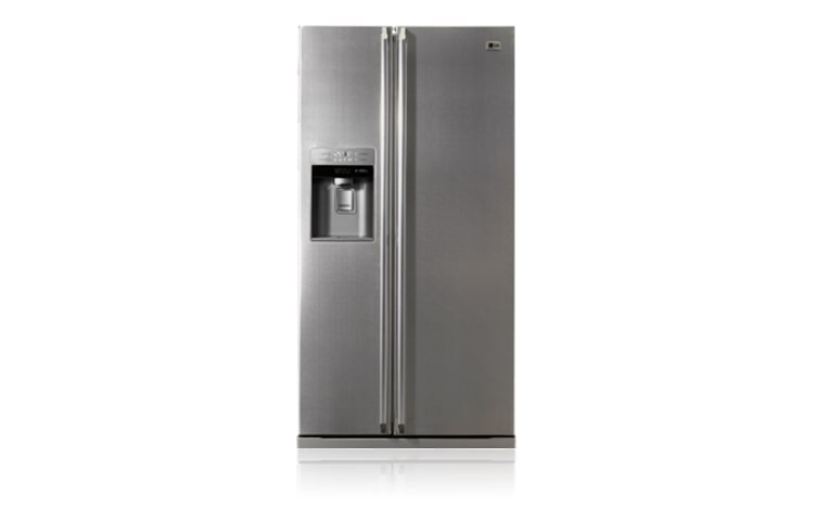 Vue avant de Réfrigérateur Américain Design INOX graphite LG GWL2257VCM