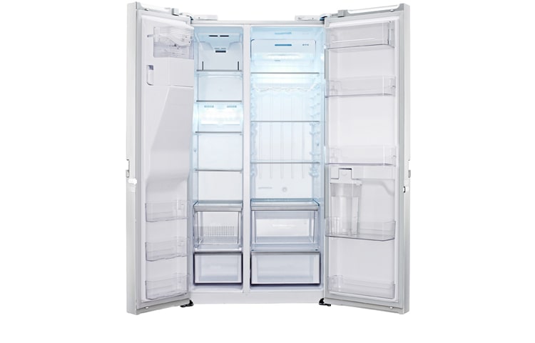 LG Réfrigérateur Américain | 538L | Compresseur Linéaire Inverter | No Frost | A+ | Poignées horizontales, LG GWL3113NS