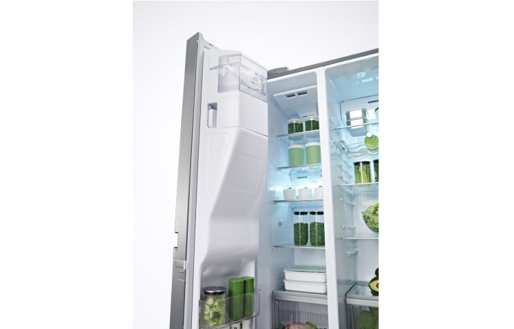 LG Réfrigérateur Américain | 538L | Compresseur Linéaire Inverter | No Frost | A+ | Poignées horizontales, LG GWL3113NS