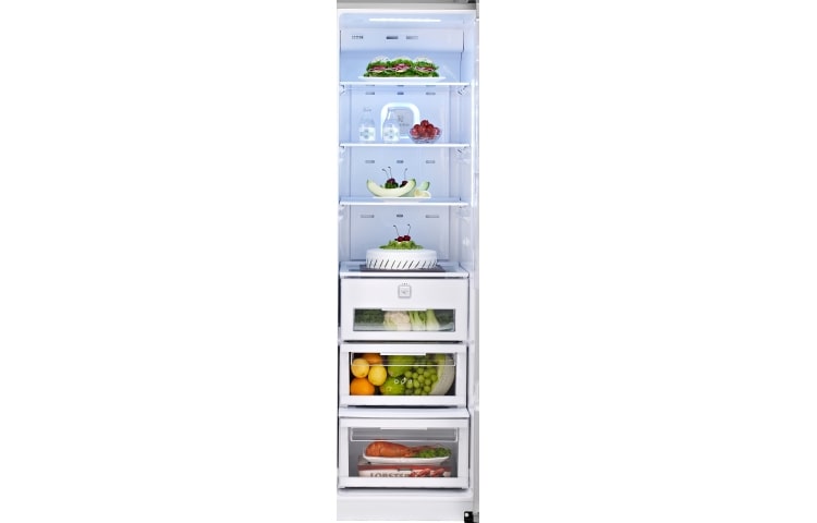 LG Réfrigérateur Américain | 614L | Compresseur Linéaire Inverter | No Frost | A+ | Pure N Fresh, LG GWL6004NS