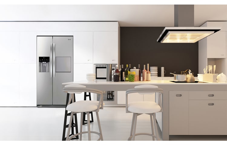LG Réfrigérateur Américain | 507L | Compresseur Linéaire Inverter | No Frost | A+ , LG GWP2720NS