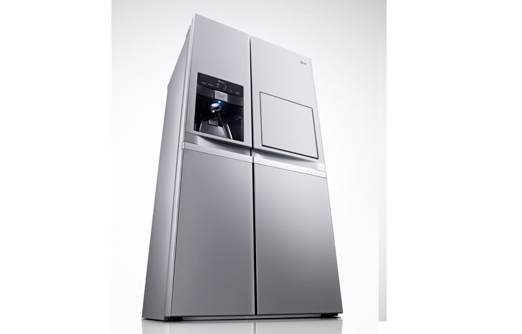LG Réfrigérateur Américain | 540L | Compresseur Linéaire Inverter | No Frost | A+ | Poignées horizontales, LG GWP3122SC