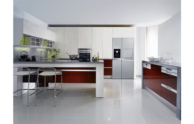 LG Réfrigérateur Américain | 540L | Compresseur Linéaire Inverter | No Frost | Classe A+ | Poignées Horizontales , LG GWP3126SC