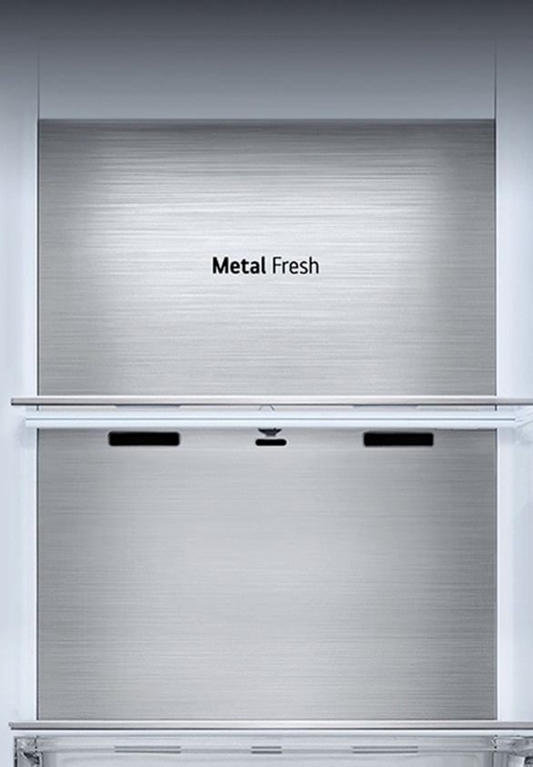 Metal Fresh™est un « design en métal laminé » appliquée sur l’évent d’air froid