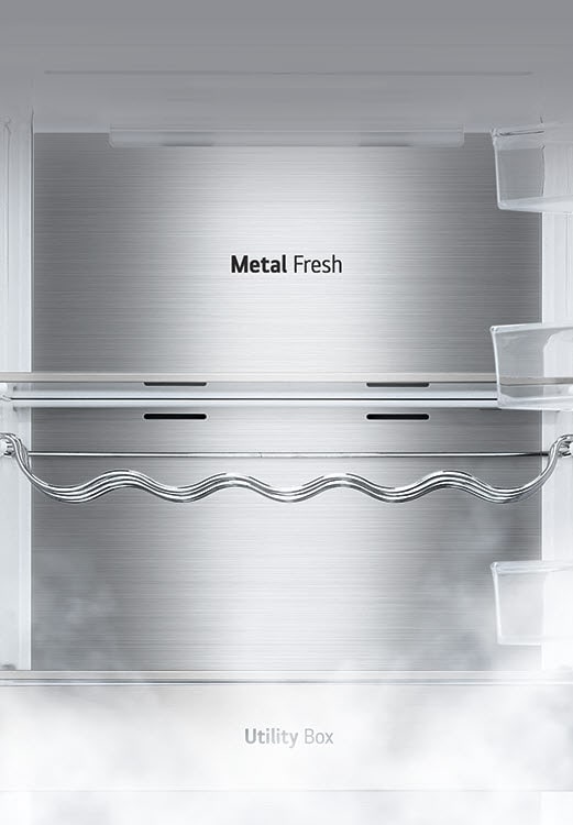 Metal Fresh : Metal Fresh™est un « design en métal laminé » appliquée sur l’évent d’air froid  
