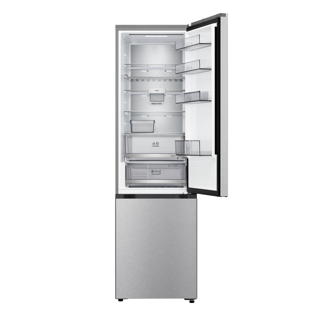 Vue inférieure du réfrigérateur congélateur LG (gbbsj20dpy)