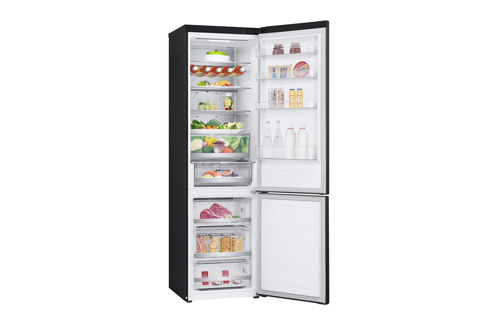 Vue de côté  LG GBB72BM9CQ1