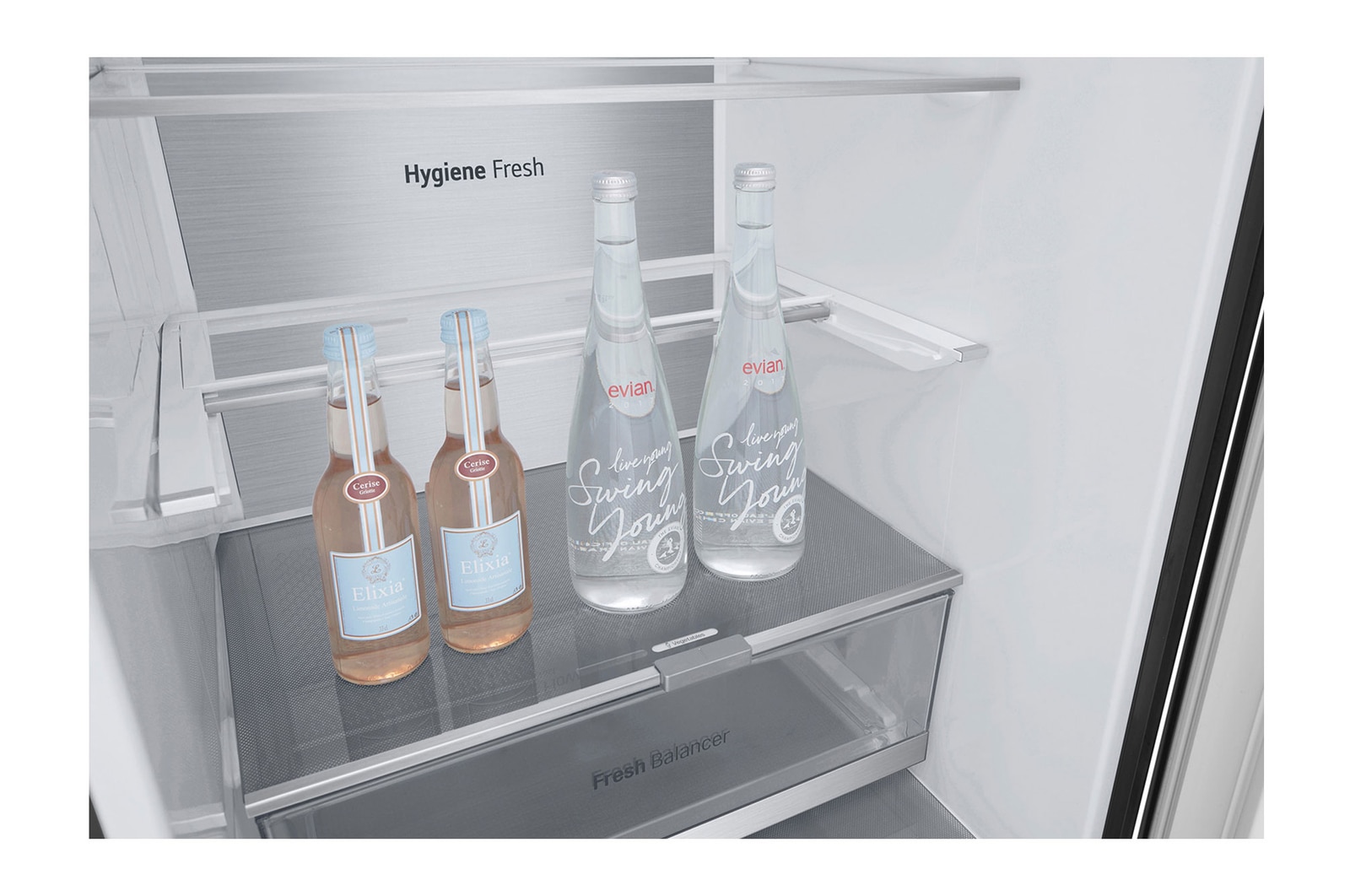 Vue de côté  LG GBB72BM9CQ1