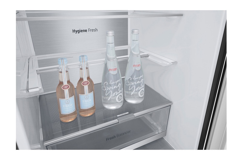 Vue de côté  LG GBB72BM9CQ1