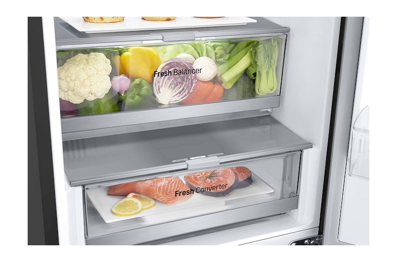 Vue de côté  LG GBB72BM9CQ1